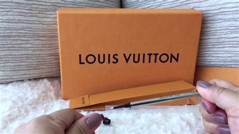 lv pen|louis vuitton pen refill.